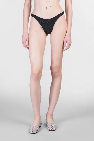 Mc2 Saint Barth Woman Black Classic Crinkle Swim Briefs Elise