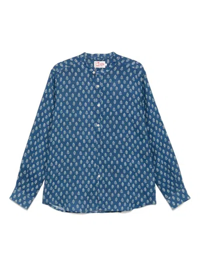 Mc2 Saint Barth 'naxos' Blue Shirt