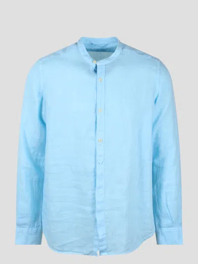 Mc2 Saint Barth Naxos Shirt In Blue