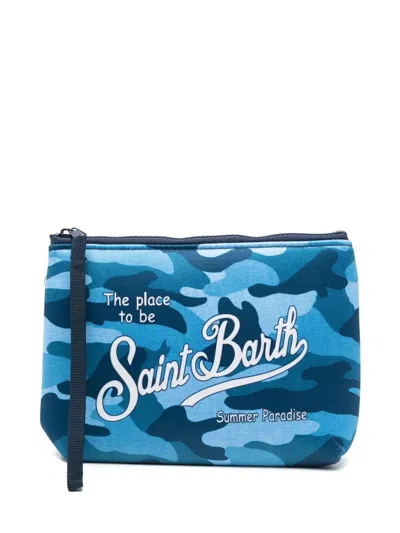 Mc2 Saint Barth Neceser In Blue