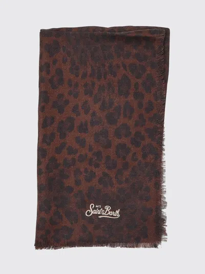 Mc2 Saint Barth Neck Scarf Woman In Animal Print