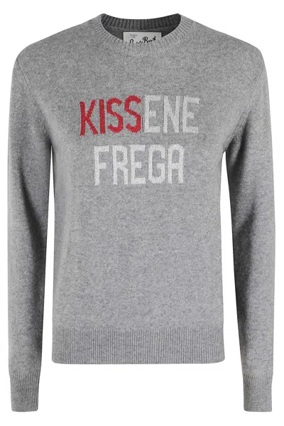 Mc2 Saint Barth New Crewneck Sweater In Metallic