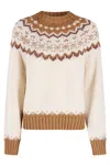 Mc2 Saint Barth New Crewneck Sweater In Neutral