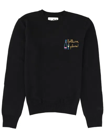 MC2 SAINT BARTH MC2 SAINT BARTH "NEW QUEEN" JERSEY WITH EMBROIDERY