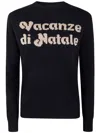 Mc2 Saint Barth Logo Sweater In Black