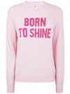 Mc2 Saint Barth Logo Sweater In Pink