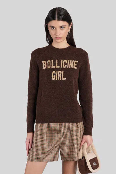 Mc2 Saint Barth New Queen  Knitwear In Brown