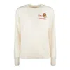 Mc2 Saint Barth New Queen Sweater In White Cashmere Blend With Embroidery I Hate Candied Fruit In Multi