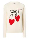 Mc2 Saint Barth New Queen Sweater In White