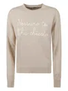 Mc2 Saint Barth New Queen Sweater In Neutral