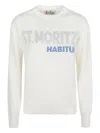 Mc2 Saint Barth New Queen Sweater In White