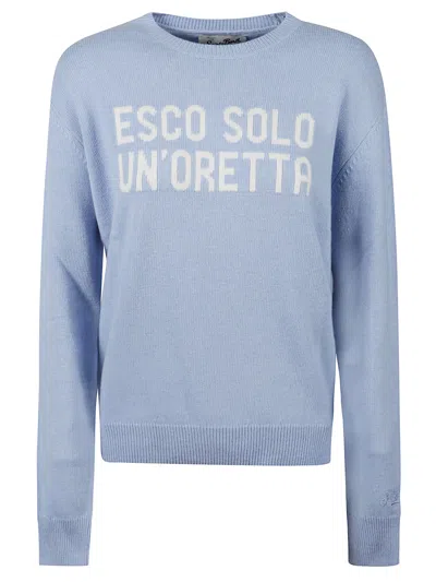 Mc2 Saint Barth New Queen T-shirt In Blue