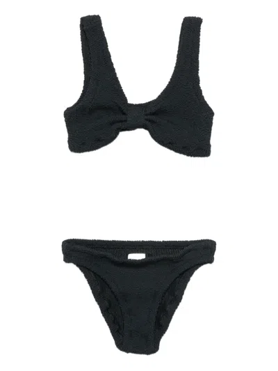 Mc2 Saint Barth Kids' Nixie Bikini In Black