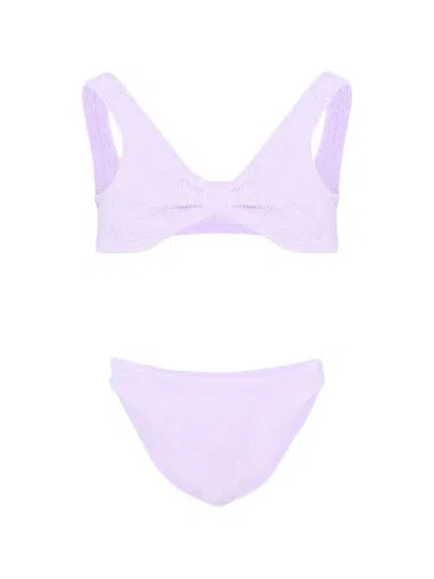 Mc2 Saint Barth Kids' Nixie W Bikini In Purple
