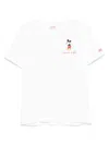 Mc2 Saint Barth Not Single Cotton T-shirt In White