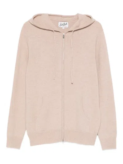 Mc2 Saint Barth Notting Long-sleeve Hoodie In Pink