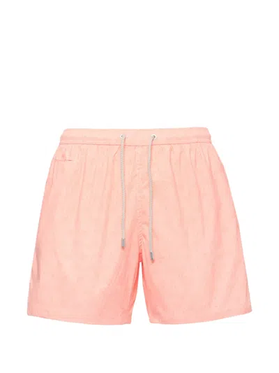Mc2 Saint Barth Octopus-print Swim Shorts In Pink