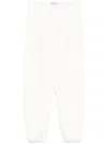 Mc2 Saint Barth Odalys Track Pants In White