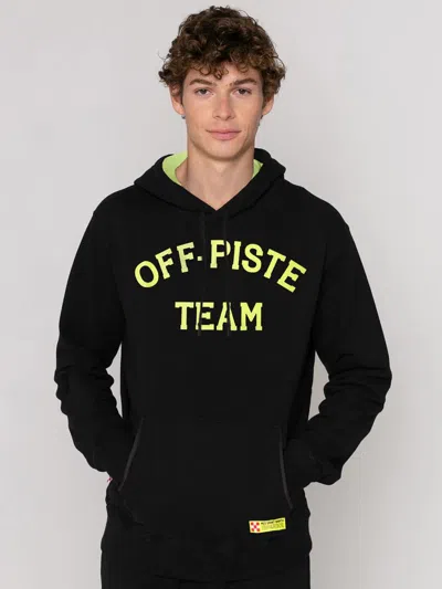 Mc2 Saint Barth Off-piste Team Hoodie In Black