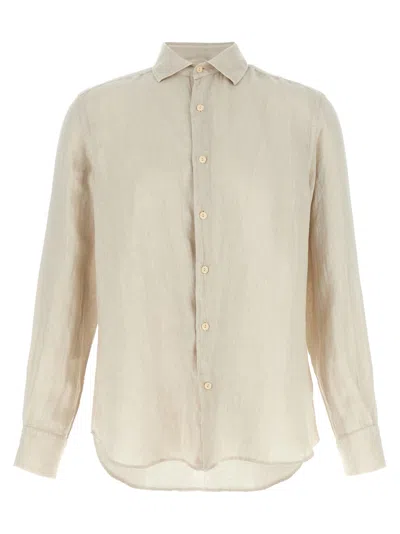 MC2 SAINT BARTH MEN OFF WHITE SOLID SHIRT