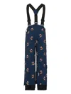 Mc2 Saint Barth Olympic Mickey Mouse Ski Trousers In Blue