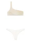 Mc2 Saint Barth One-shoulder Bikini Set