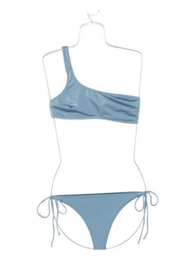 Mc2 Saint Barth One-shoulder Side-tie Bikini