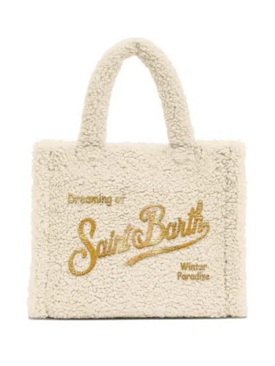 MC2 SAINT BARTH OPEN-TOP LOGO-DETAIL TOTE BAG