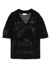 Mc2 Saint Barth Openwork Top