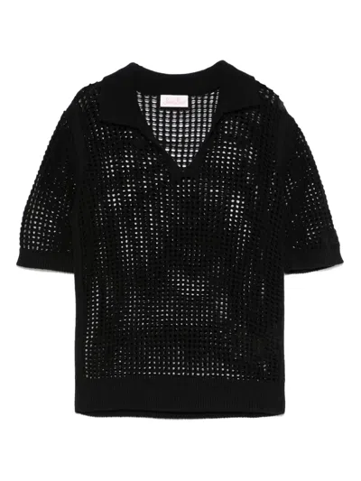 Mc2 Saint Barth Openwork Top