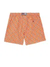 Mc2 Saint Barth Orange Polyester Swimwear In Orange
