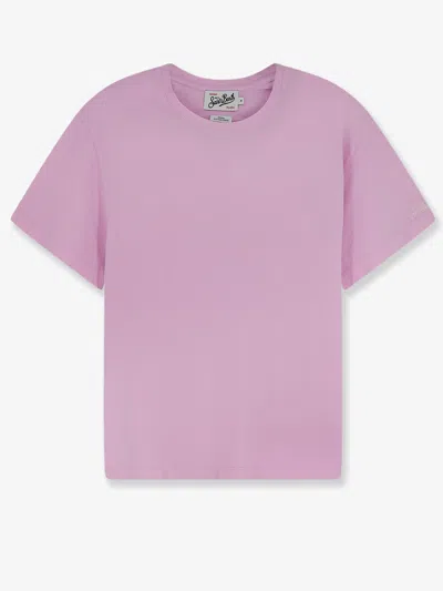 Mc2 Saint Barth Orson Cotton T-shirt In Pink