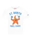 Mc2 Saint Barth White T-shirt For Boy With Starfish In White