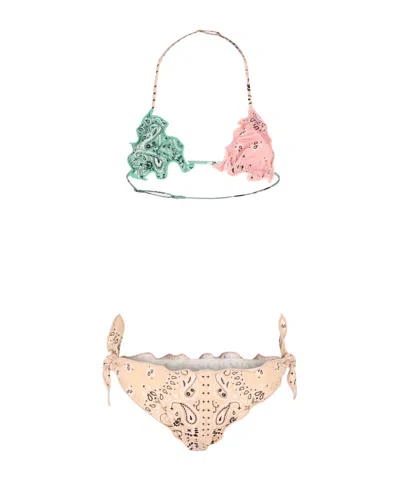 MC2 SAINT BARTH PAISLEY-PRINT BIKINI