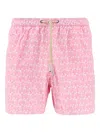 Mc2 Saint Barth Palm Tree-print Swim Shorts
