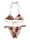 Mc2 Saint Barth "sarius" Bikini Swimsuit In Blue