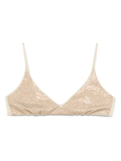 Mc2 Saint Barth Paloma Bikinioberteil In Neutral