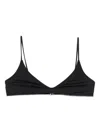 Mc2 Saint Barth Paloma Bikini Top In Black