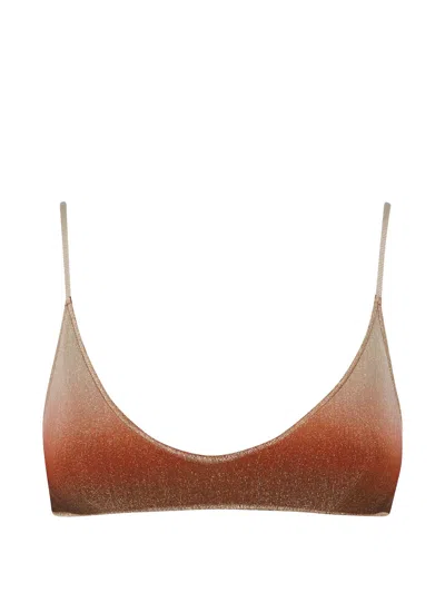 Mc2 Saint Barth Paloma Degradé Bikini Top In Black