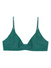 Mc2 Saint Barth Paloma Lurex Triangle Bikini Top
