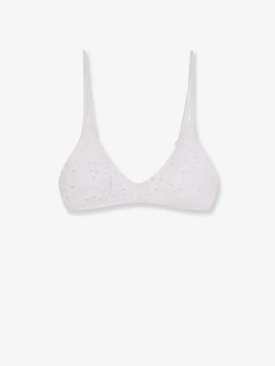 Mc2 Saint Barth Paloma Sangallo Lace Bikini Top