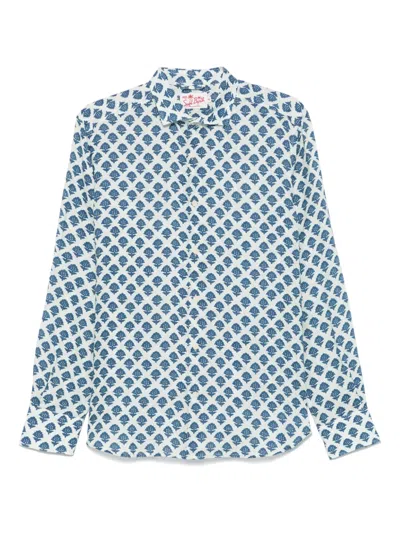 Mc2 Saint Barth Pamplona Shirt In White