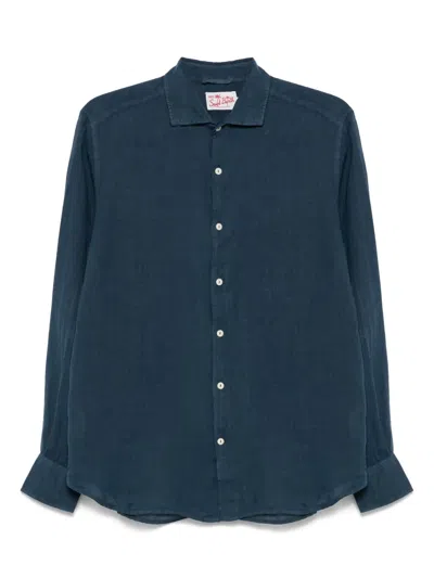 Mc2 Saint Barth Pamplona Shirt In Blue