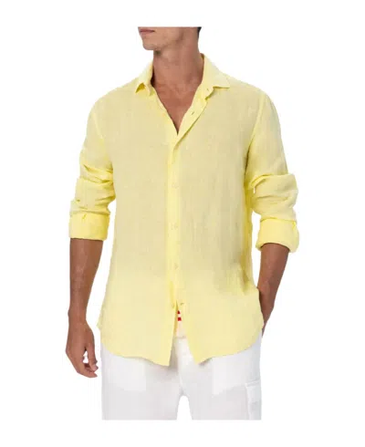Mc2 Saint Barth Pamplona Shirt In Light Yellow