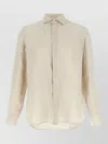 Mc2 Saint Barth Off White Solid Shirt