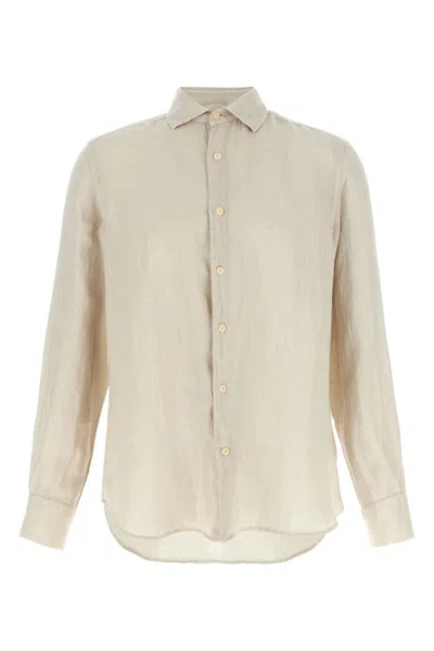 Mc2 Saint Barth Pamplona Shirt And Blouse Beige In Neutral