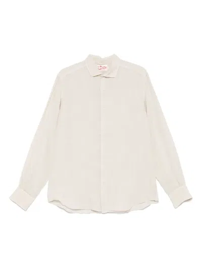 Mc2 Saint Barth Pamplona Shirt In Beige