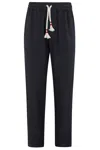 Mc2 Saint Barth Pant With Colisse In Black