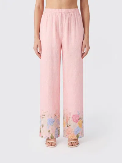 Mc2 Saint Barth Pants Woman In Pink