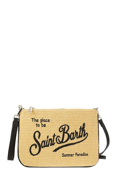Mc2 Saint Barth Parisienne Straw Bag In Natural